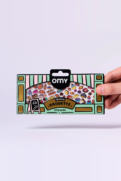 Odlotowe winylowe naklejki Boutique FRENCH BAKERY