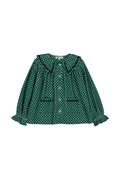 Flo blouse Mint Dots MINT DOTS