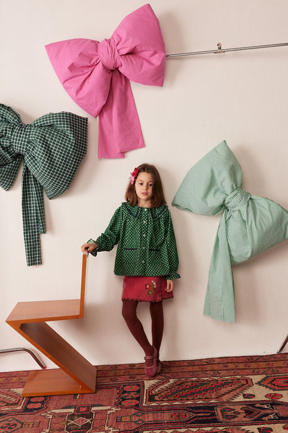 Flo blouse Mint Dots MINT DOTS