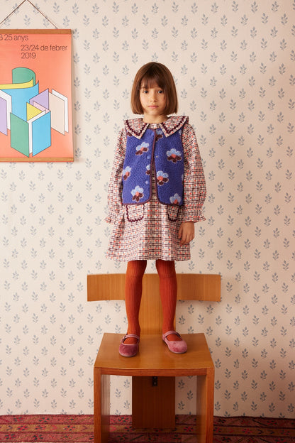 Mira fleece vest Flower Storm FLOWER STORM
