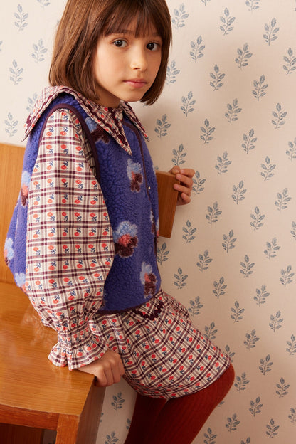 Mira fleece vest Flower Storm FLOWER STORM