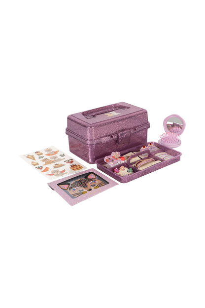 Zestaw kreatywny Glam Me Up Suitcase AMOUR PINK