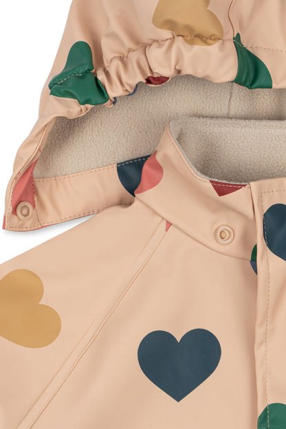 Komplet przeciwdeszczowy Rainy Palme Set BON COEUR COLORÉ