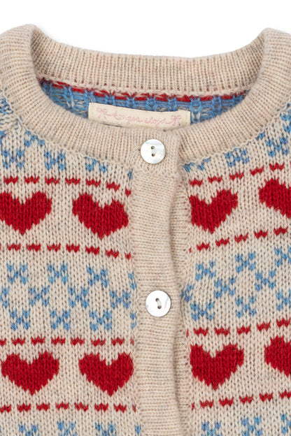 Sweter Belou Cardigan HEART