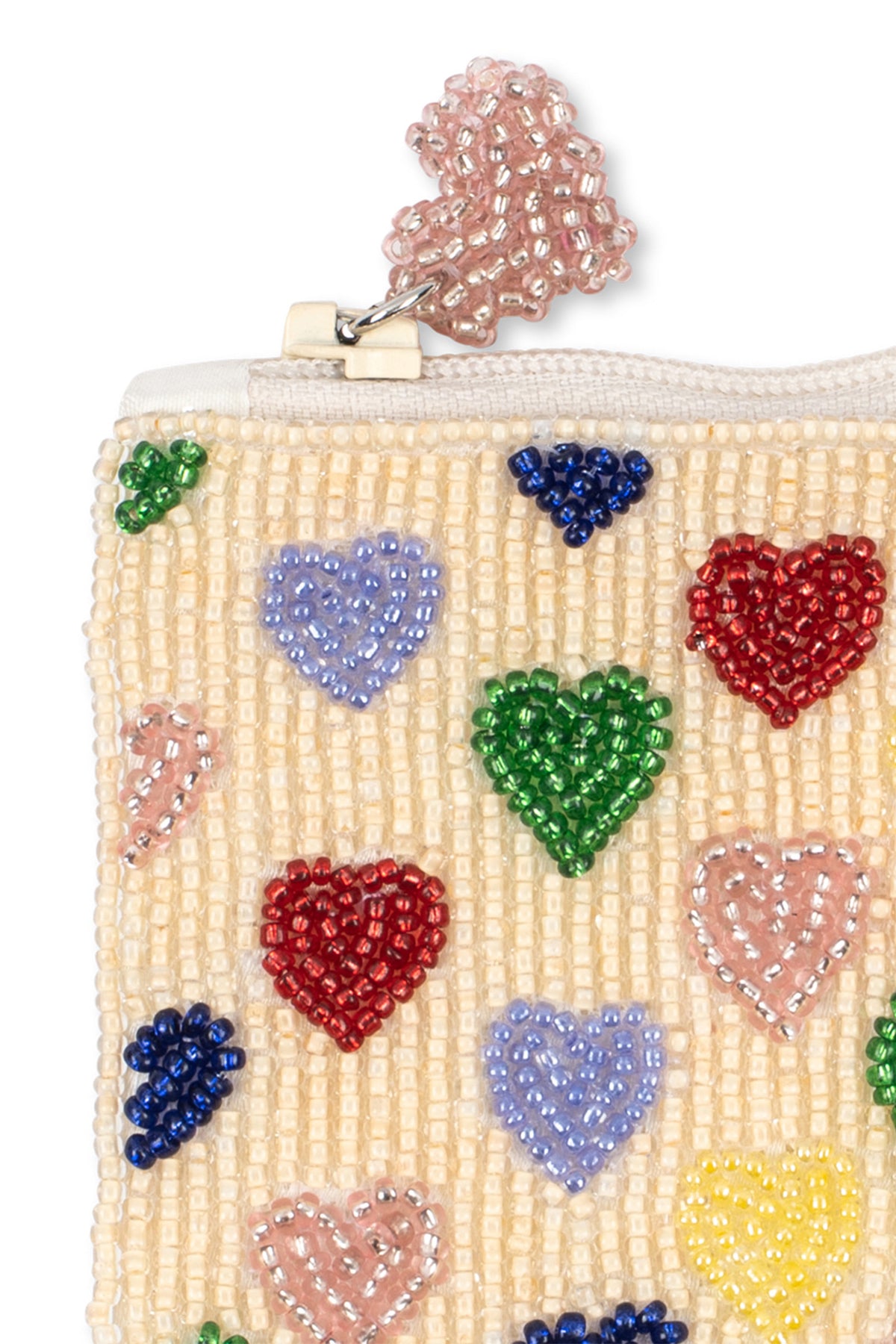 Portafoglio con perline Coeur
