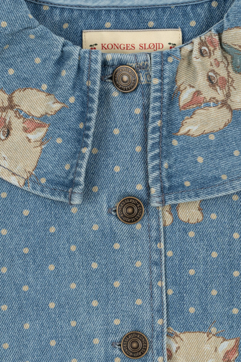 Denimowa koszula Magot Collar Jacket