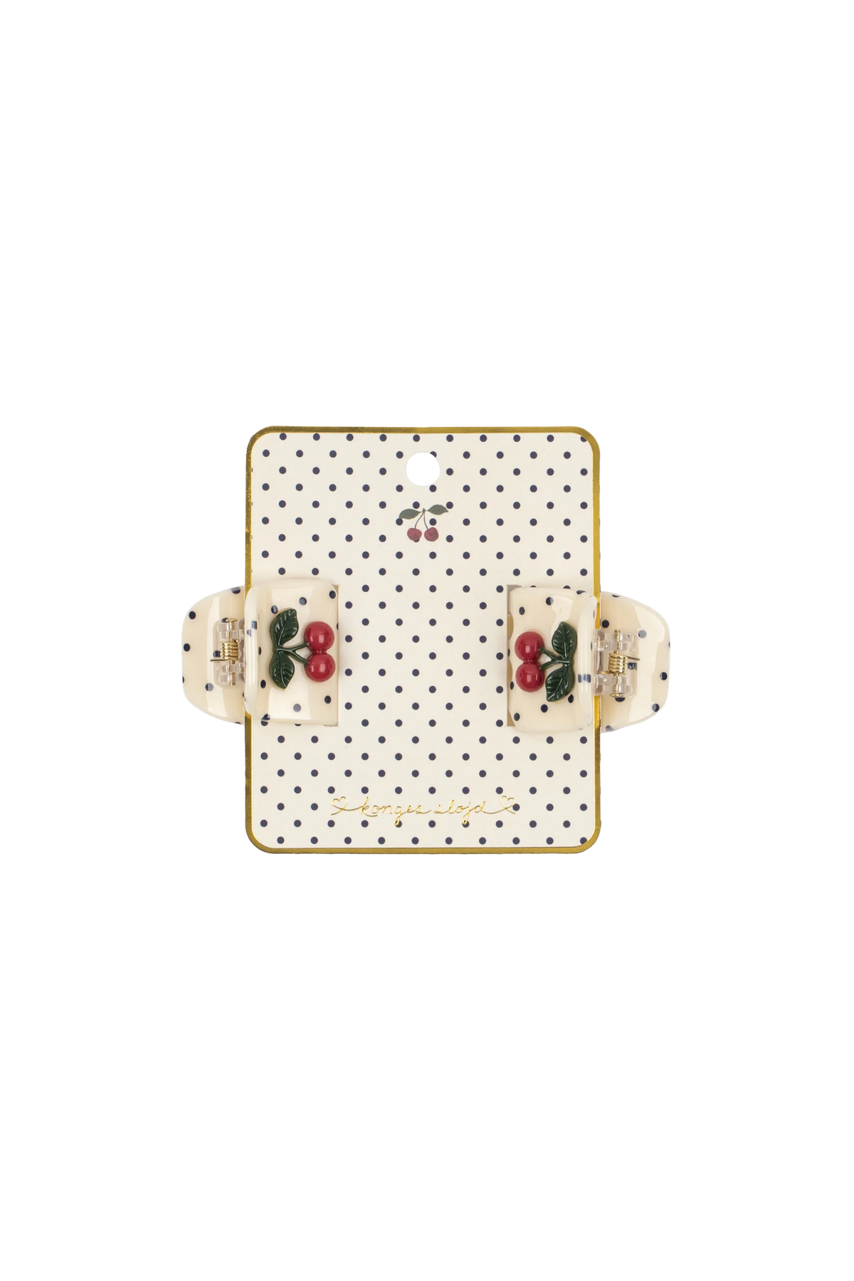Akcesoria do włosów 2 Pack Cherry Dot Hair Claws