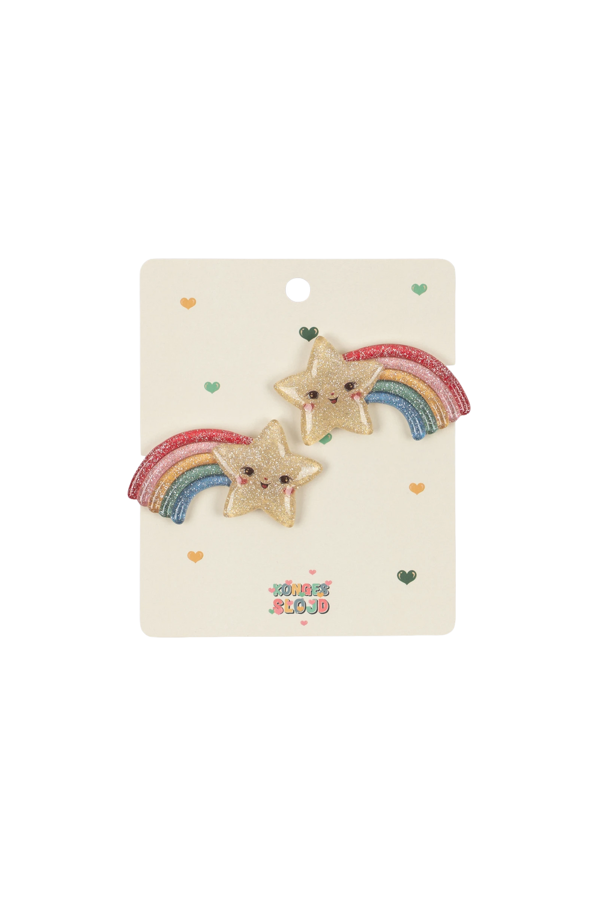 Spinki do włosów Rainbow Star Hair Clip MULTI