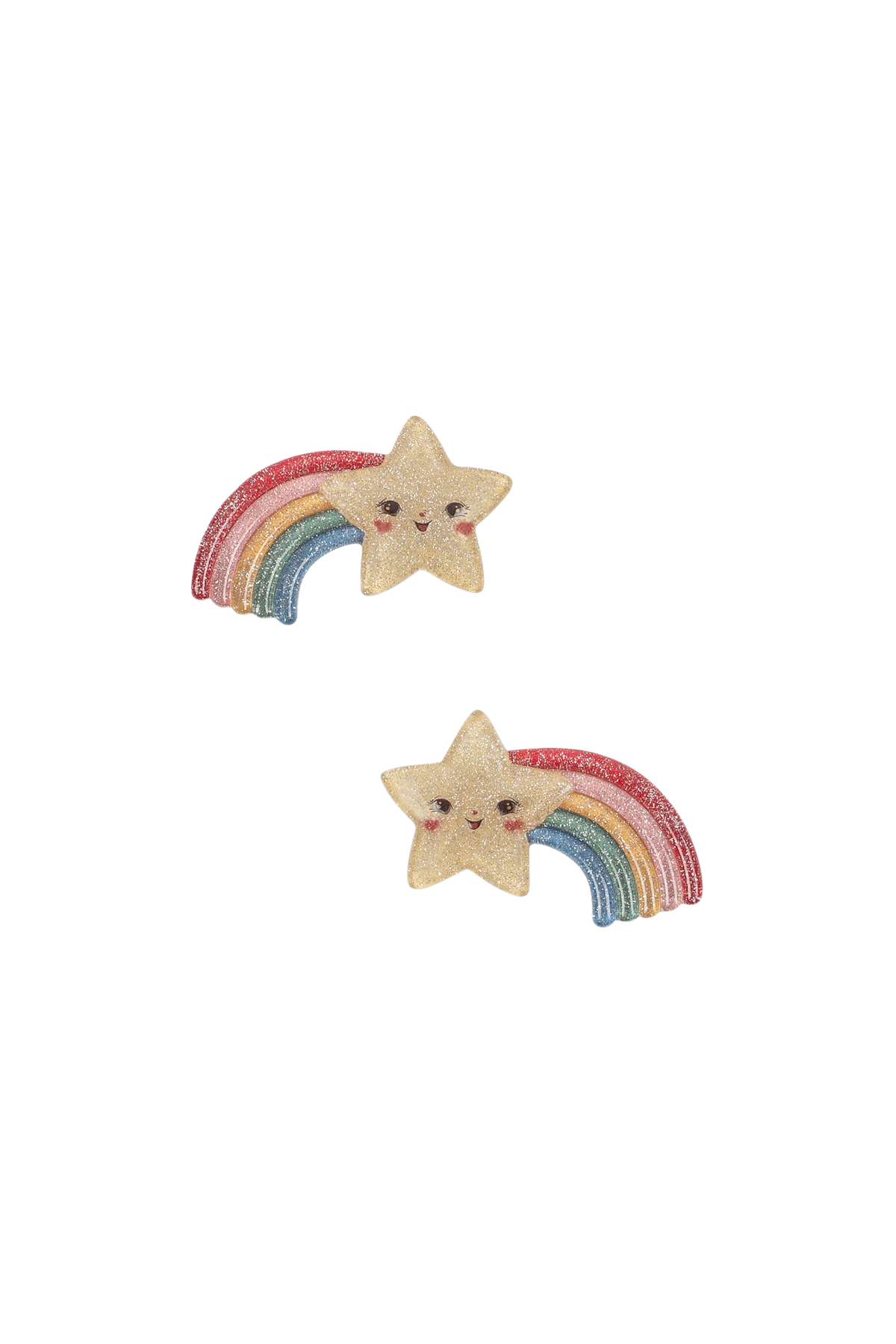 Spinki do włosów Rainbow Star Hair Clip MULTI