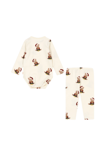Zestaw ubranek Basic Body/Pants Set GOTS TEDDY BEAR