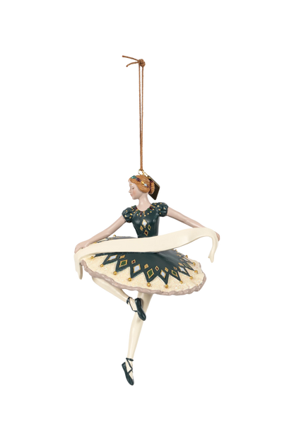 Ozdoba Christmas Ornament Harlekin Ballerina MULTI