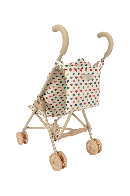 Akcesoria dla lalek Doll Stroller COEUR COLORÉ