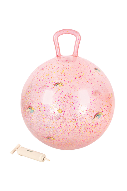 Zabawka Glitter Jump Ball RAINBOW