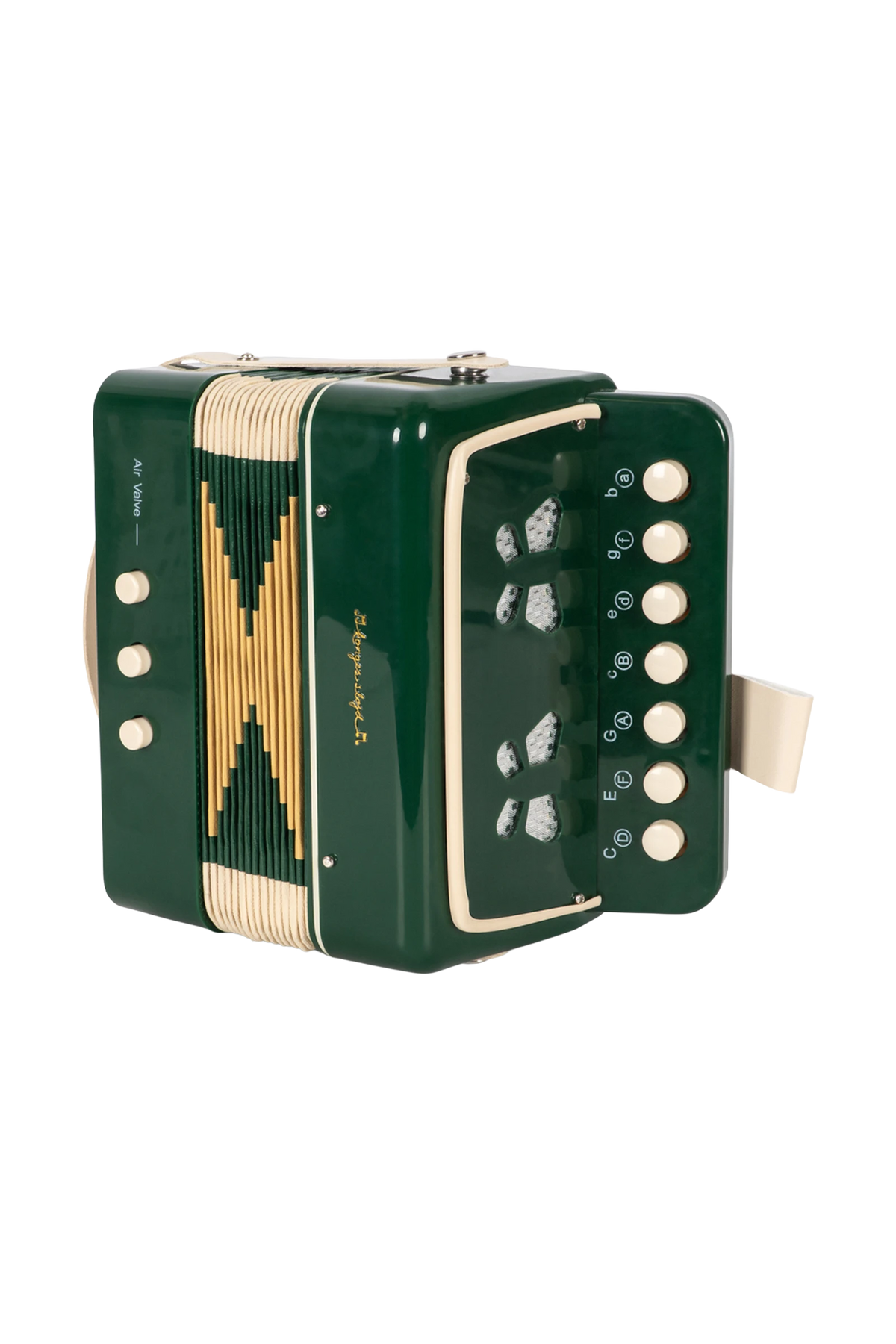 Zabawka muzyczna Akordeon GREEN