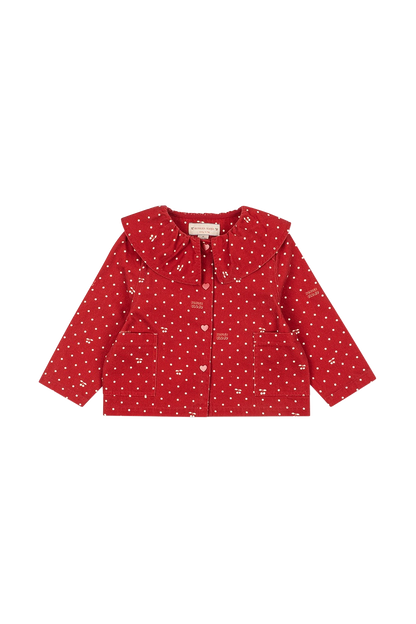 Kurtka Magot Collar Jacket CHERRY DOT DERBY