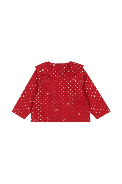 Kurtka Magot Collar Jacket CHERRY DOT DERBY