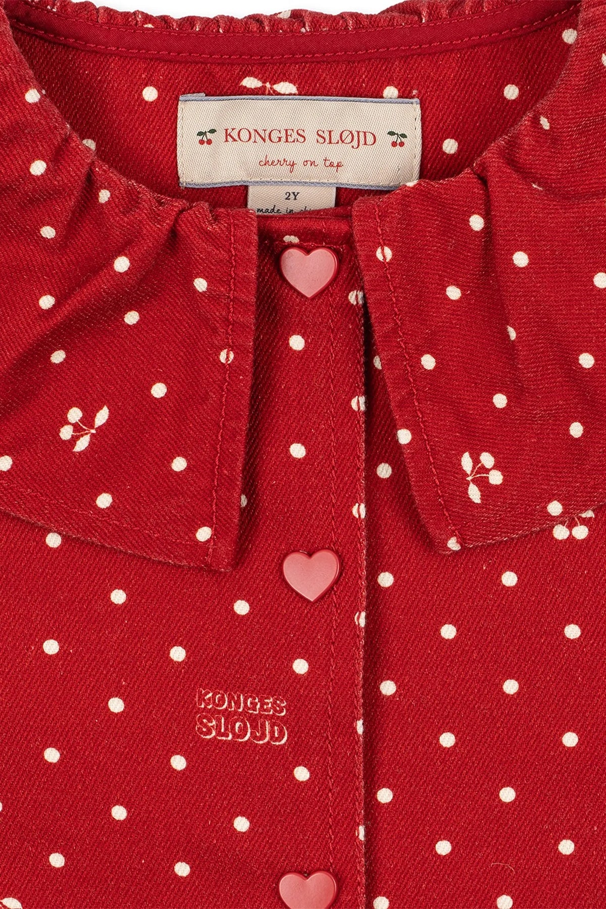Kurtka Magot Collar Jacket CHERRY DOT DERBY