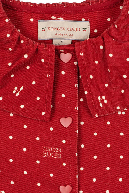 Kurtka Magot Collar Jacket CHERRY DOT DERBY