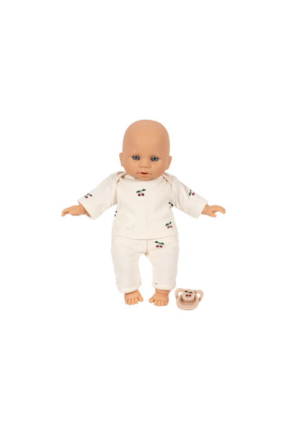 Lalka Poppy Doll Stroller Set PINK CHECK