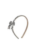 Akcesoria do włosów Sequin Bow Hairbrace SILVER