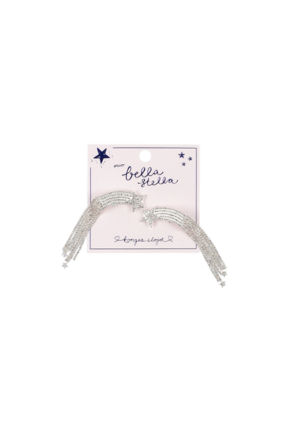 Spinki do włosów Sparkly Star Hairclip SILVER MIX