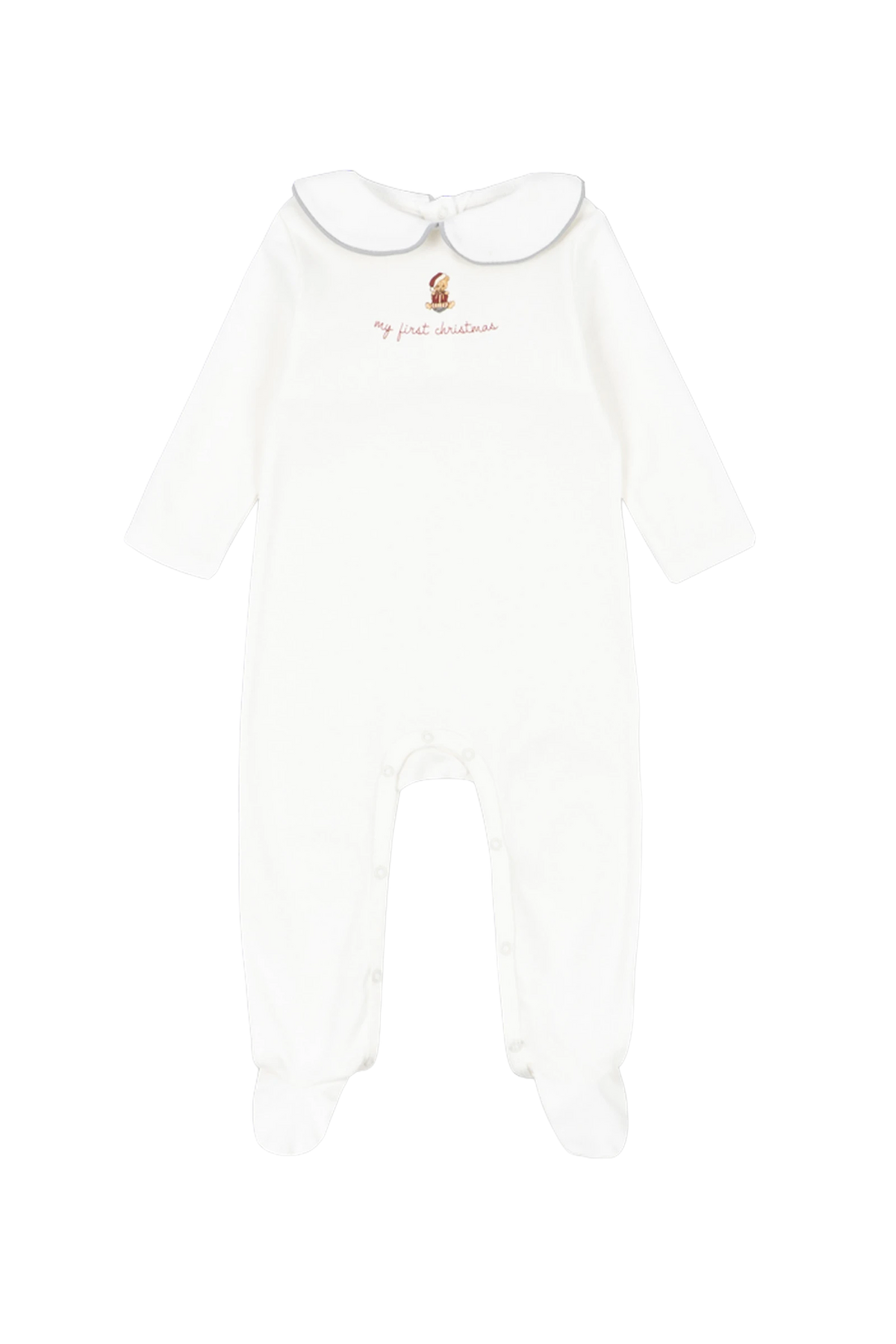 Pajacyk My First Christmas Onesie OPTIC WHITE