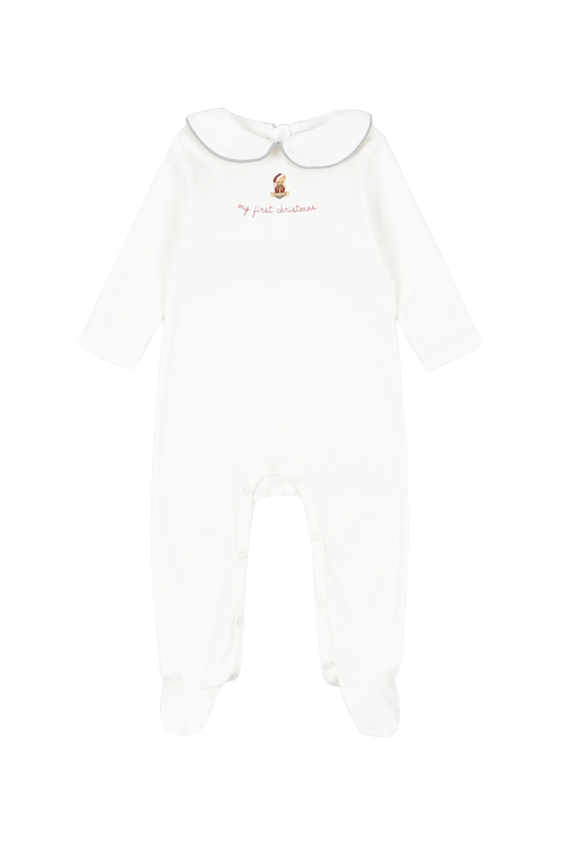 Pajacyk My First Christmas Onesie