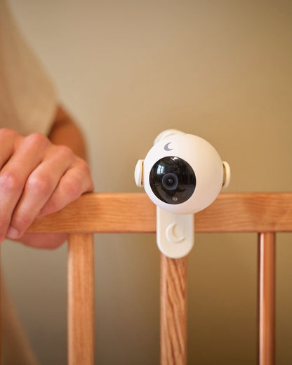 Inteligentna niania elektroniczna Intelligent Baby Monitor CREAM WHITE