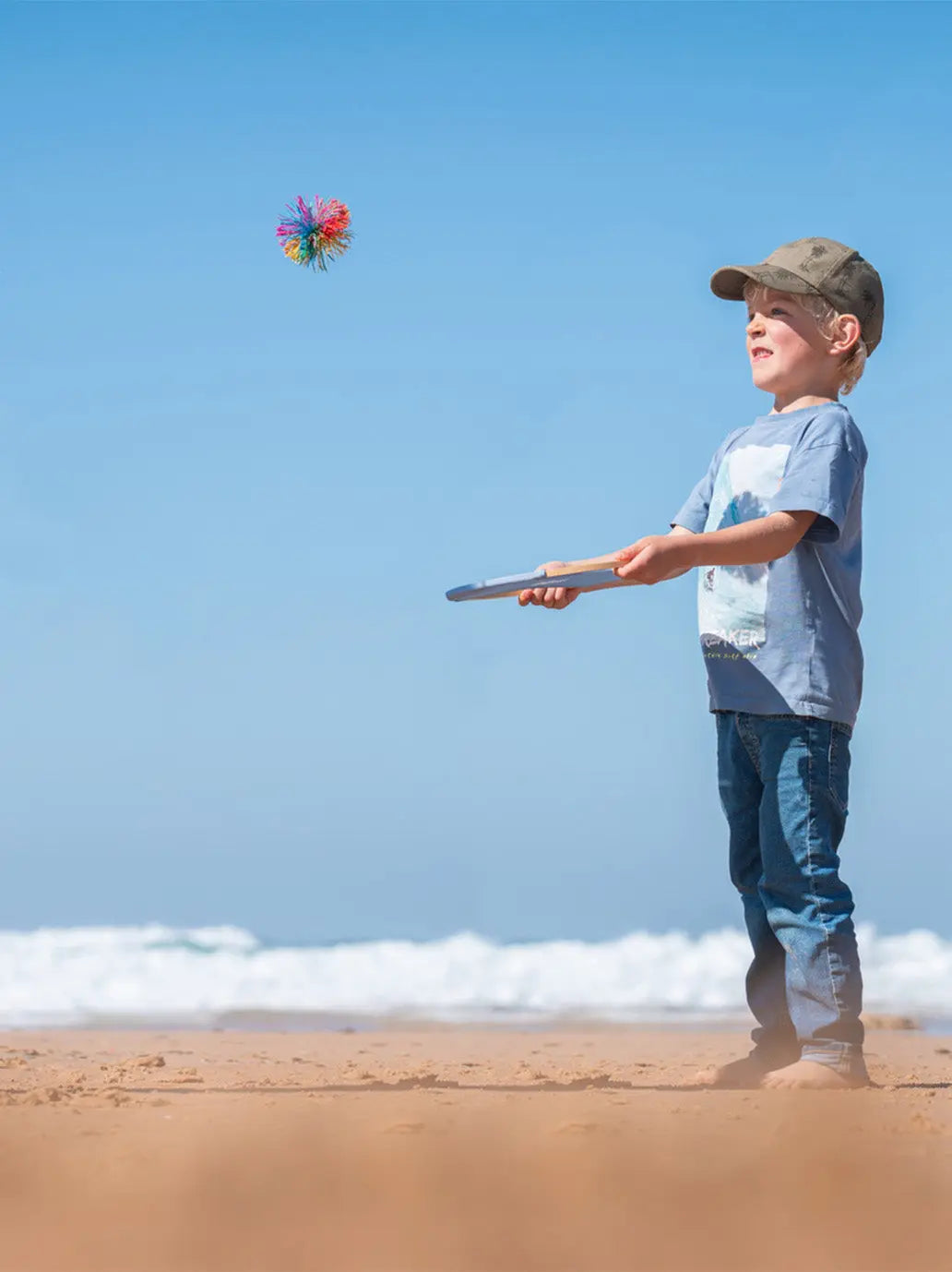Gra z gumową piłką balansującą BS Toys BEBE Concept 