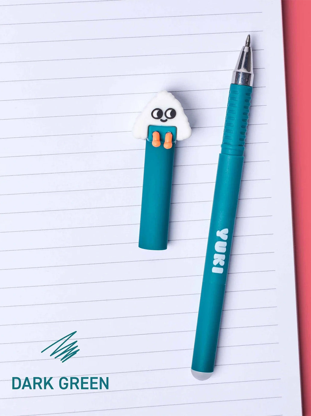 Zmywalny długopis Buddies Pen DARK GREEN