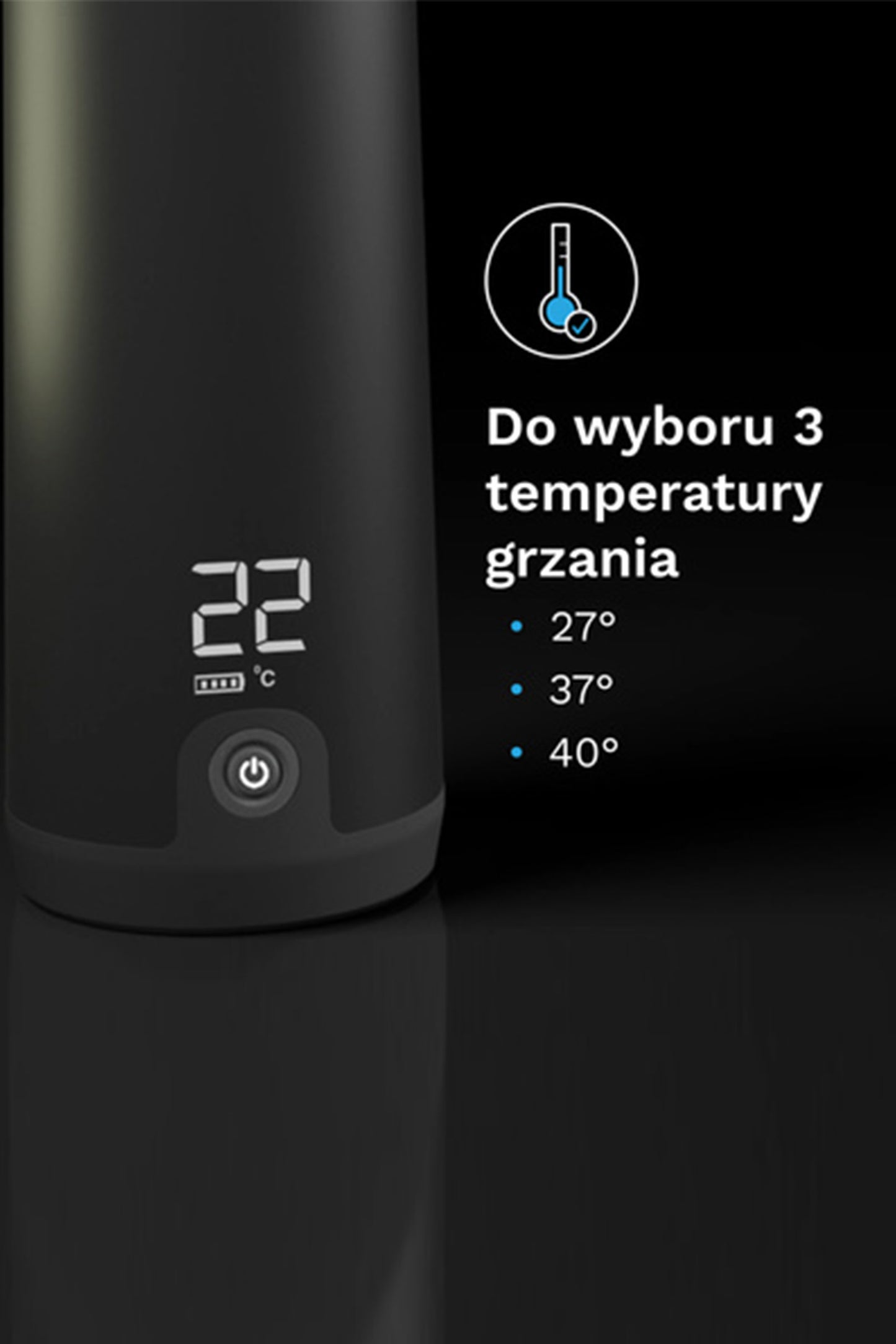 Superszybki przenośny podgrzewacz do mleka i wody