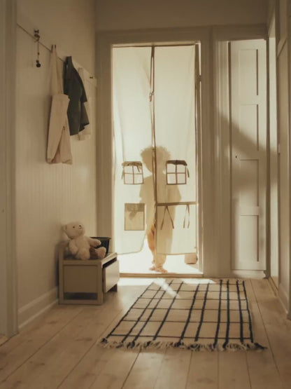 Settle Door Curtain OFF WHITE