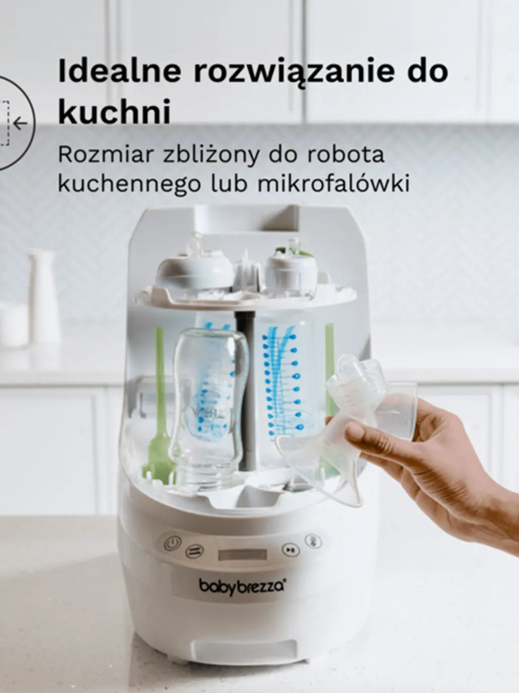 Urządzenie do mycia i sterylizacji Baby Brezza Bottle Washer Pro Baby Brezza BEBE Concept 