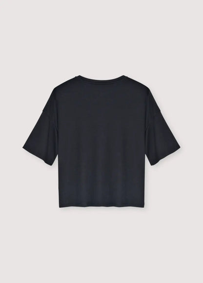 Eneldo Woman T-Shirt Midnight Black The New Society BEBE Concept 