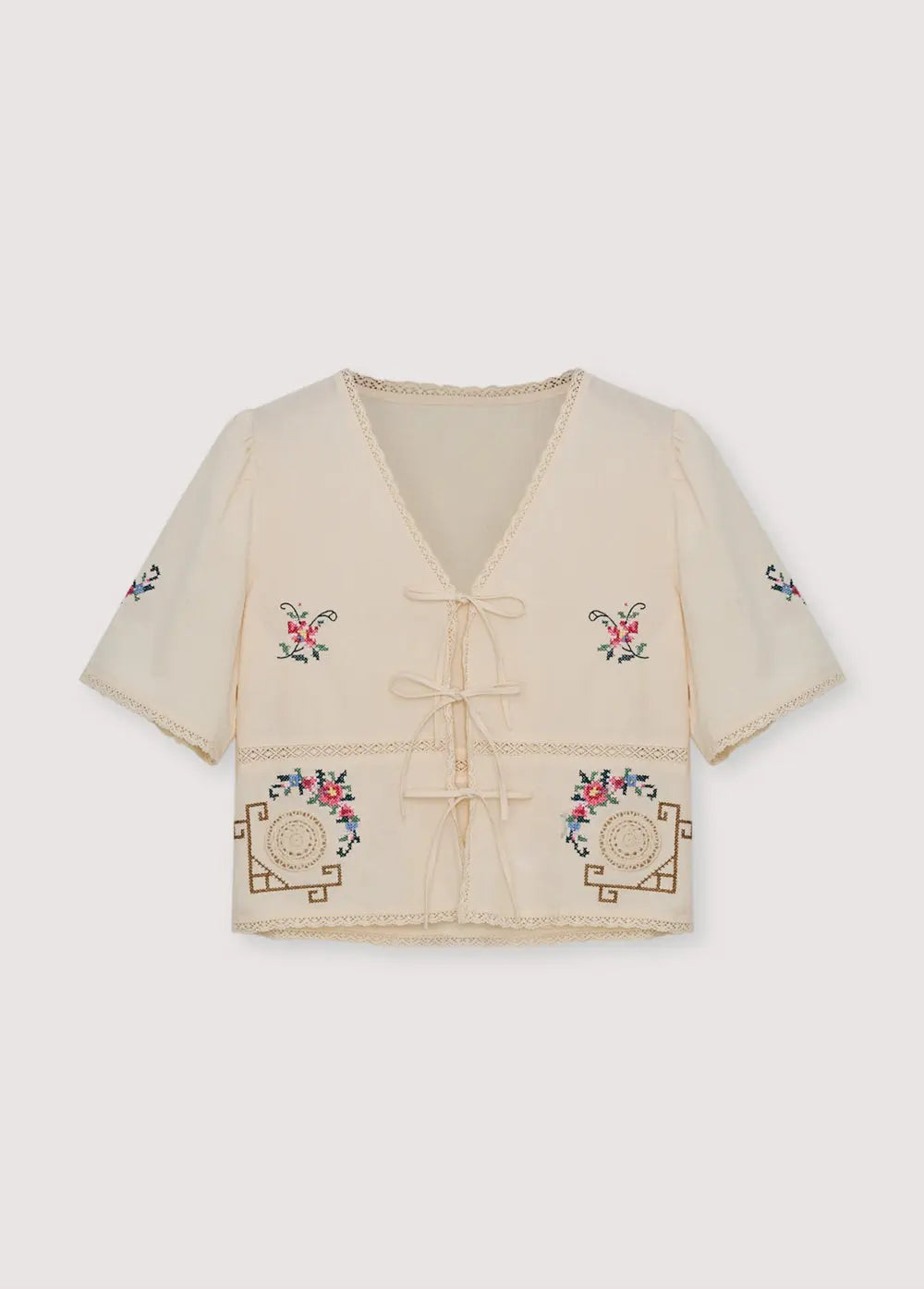 Narcise Woman Blouse Ecru The New Society BEBE Concept 
