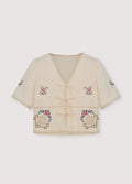 Narcise Woman Blouse Ecru The New Society BEBE Concept 