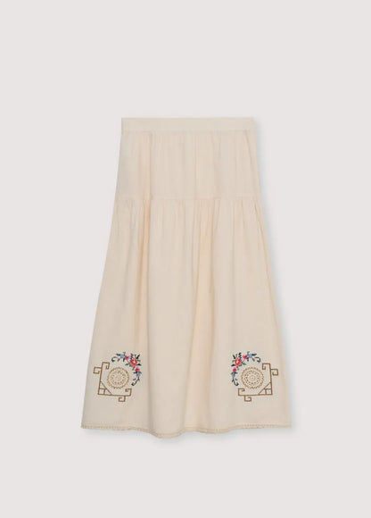 Narcise Woman Skirt Ecru The New Society BEBE Concept 