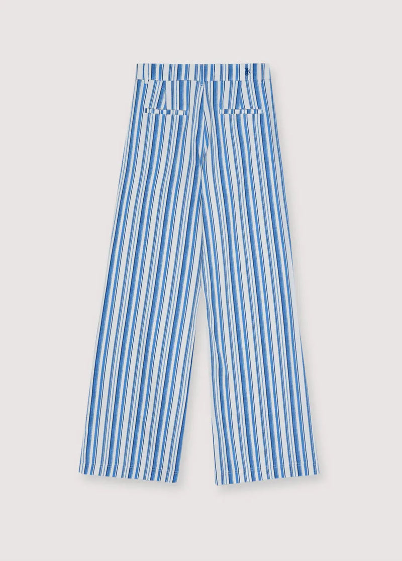 Olmo Woman Pant Coastal Ducks Stripes The New Society BEBE Concept 