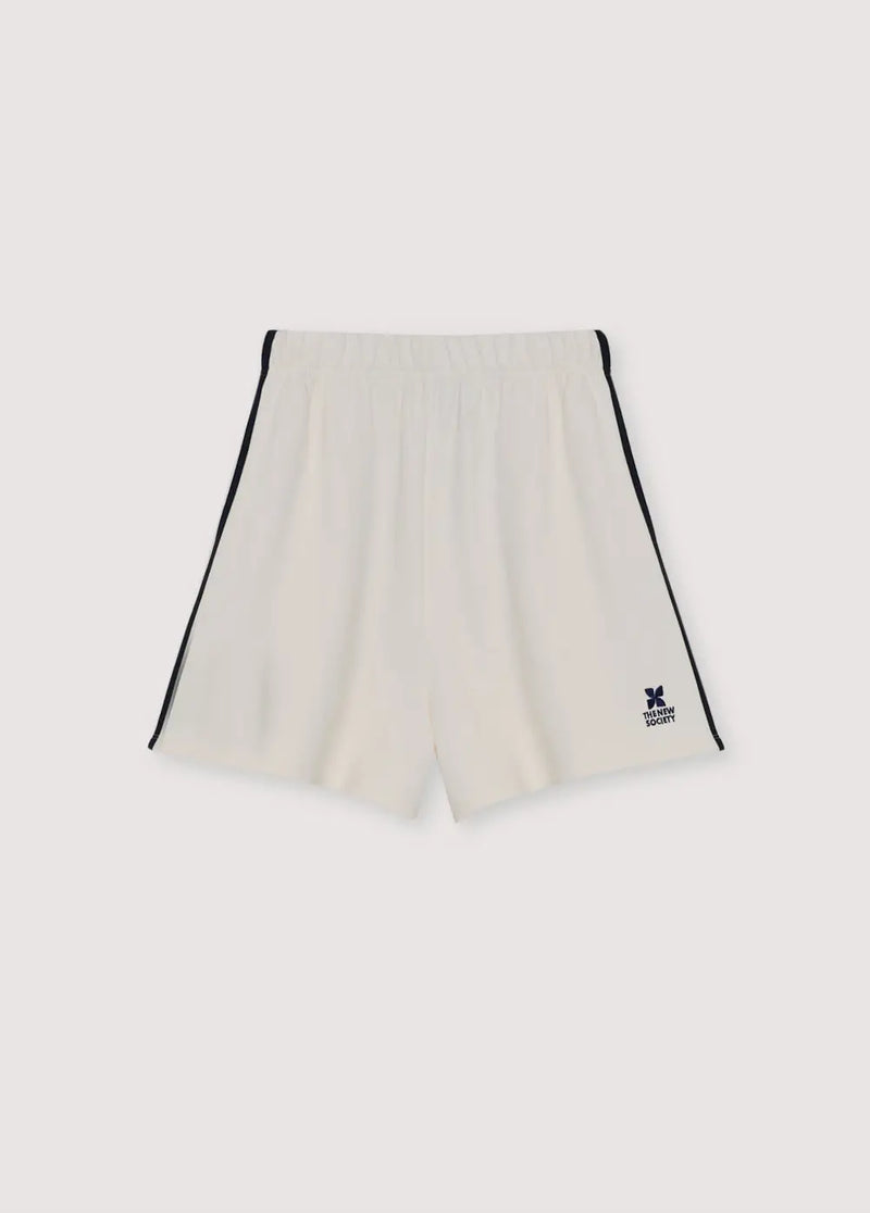 TNS Logo Woman Short Ecru The New Society BEBE Concept 