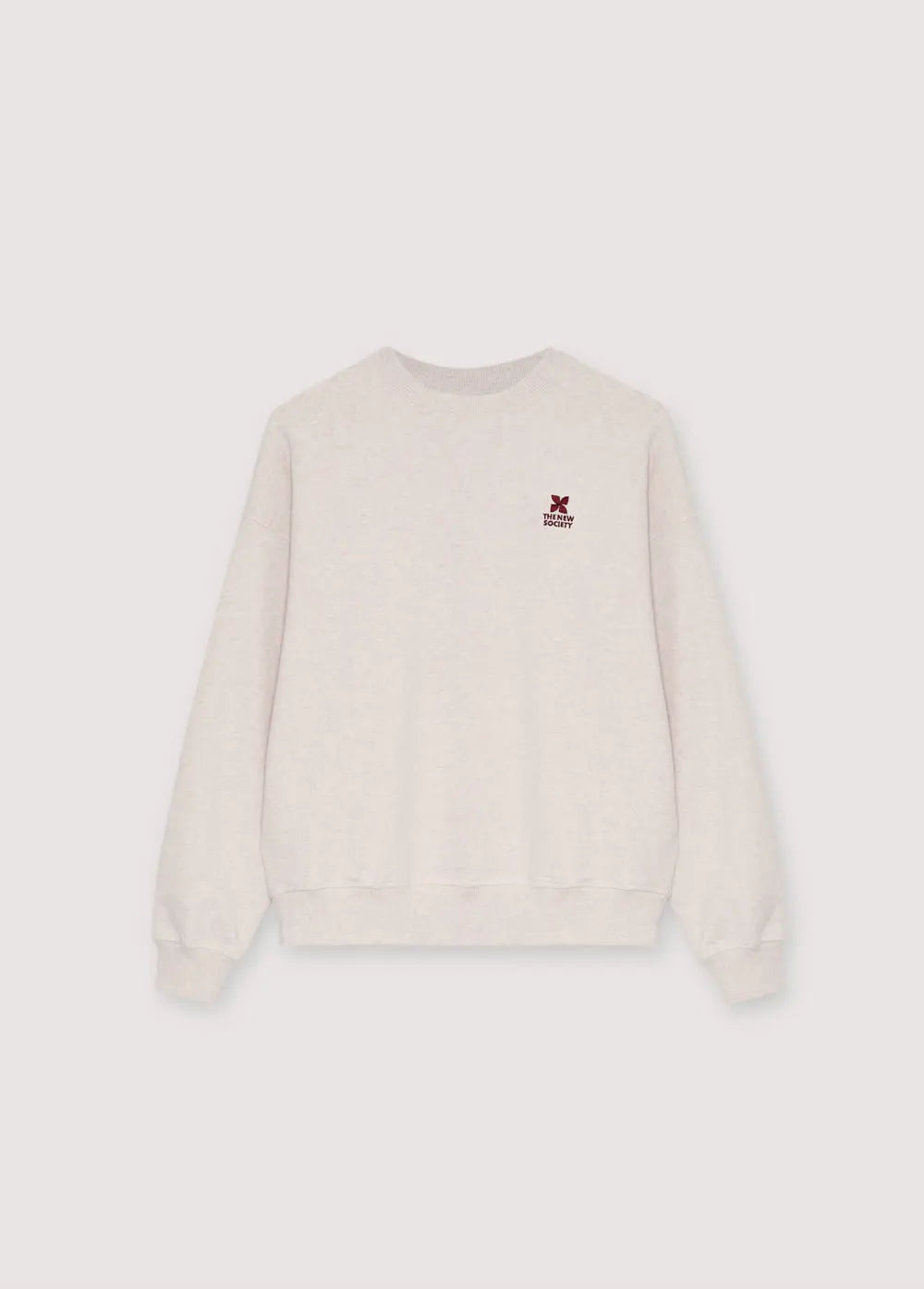 TNS Logo Woman Sweatshirt Group 3 Sand Vigore The New Society BEBE Concept 