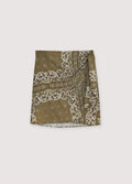 Waterlily Woman Skirt Bandana Print The New Society BEBE Concept 