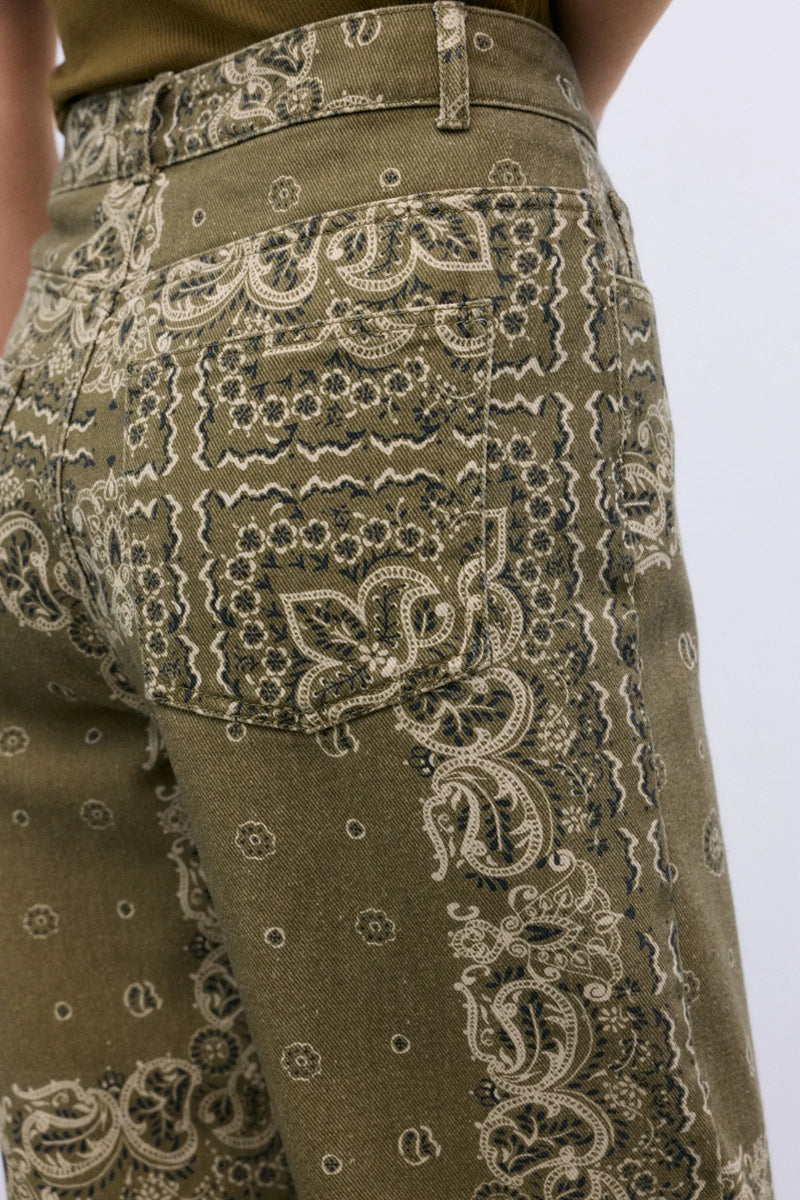 Waterlily Woman Pant Bandana Woman Print The New Society BEBE Concept 