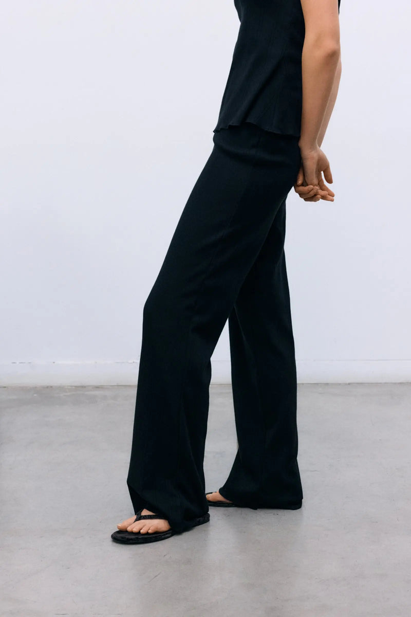 Romero Woman Pant Midnight Black The New Society BEBE Concept 
