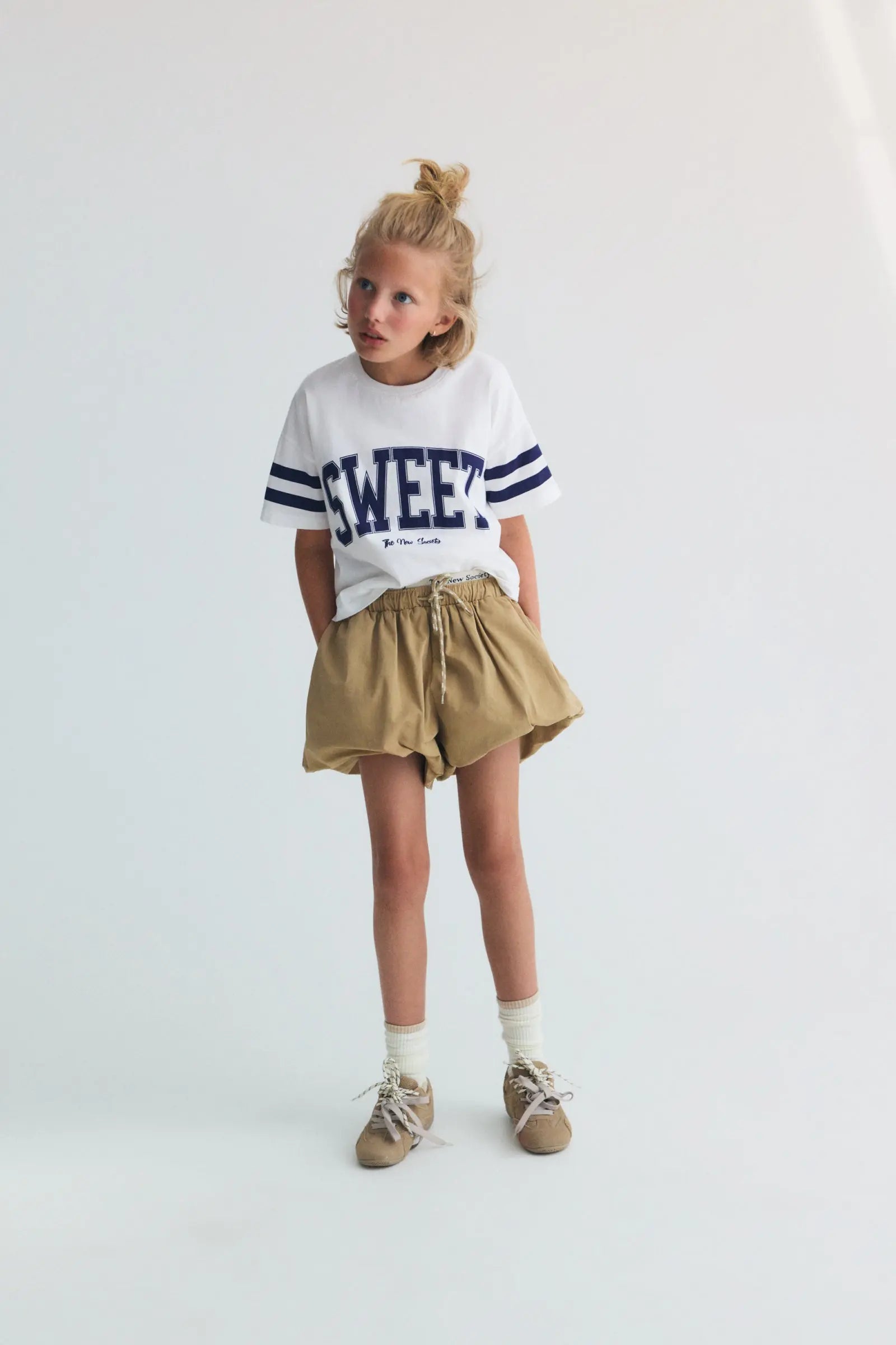 Gorse Teen Short Camel Sand The New Society BEBE Concept 