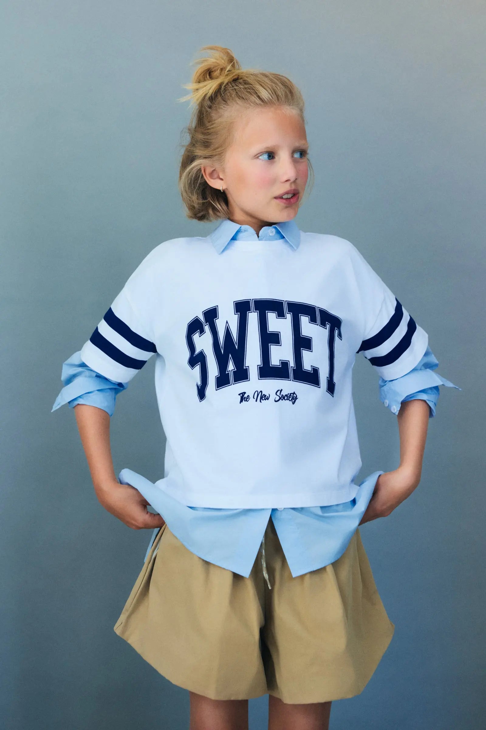 Gorse Teen Short Camel Sand The New Society BEBE Concept 