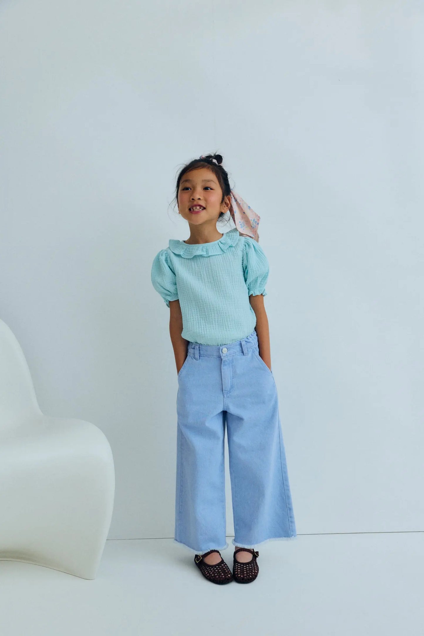 Lily Pant Light Denim The New Society BEBE Concept 