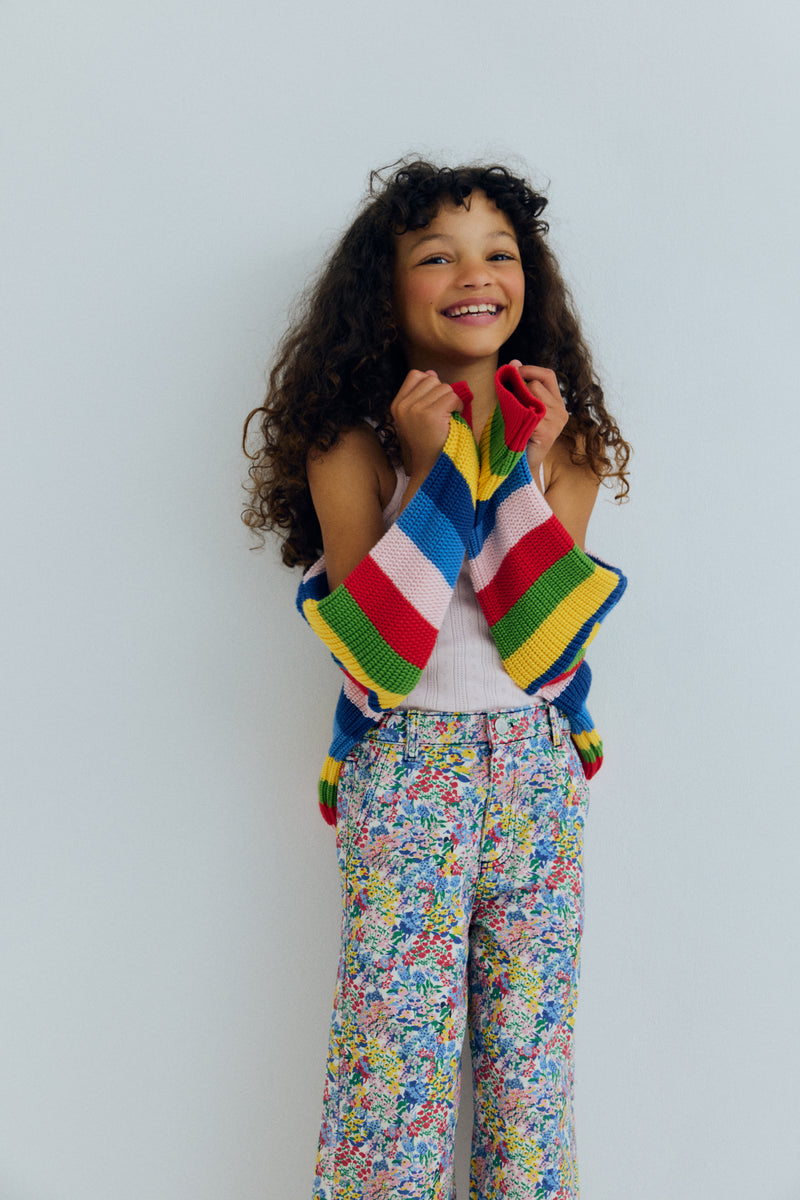 Lily Pant Verbena Print