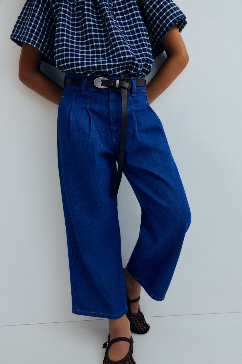 Tulip Pant Blue Denim