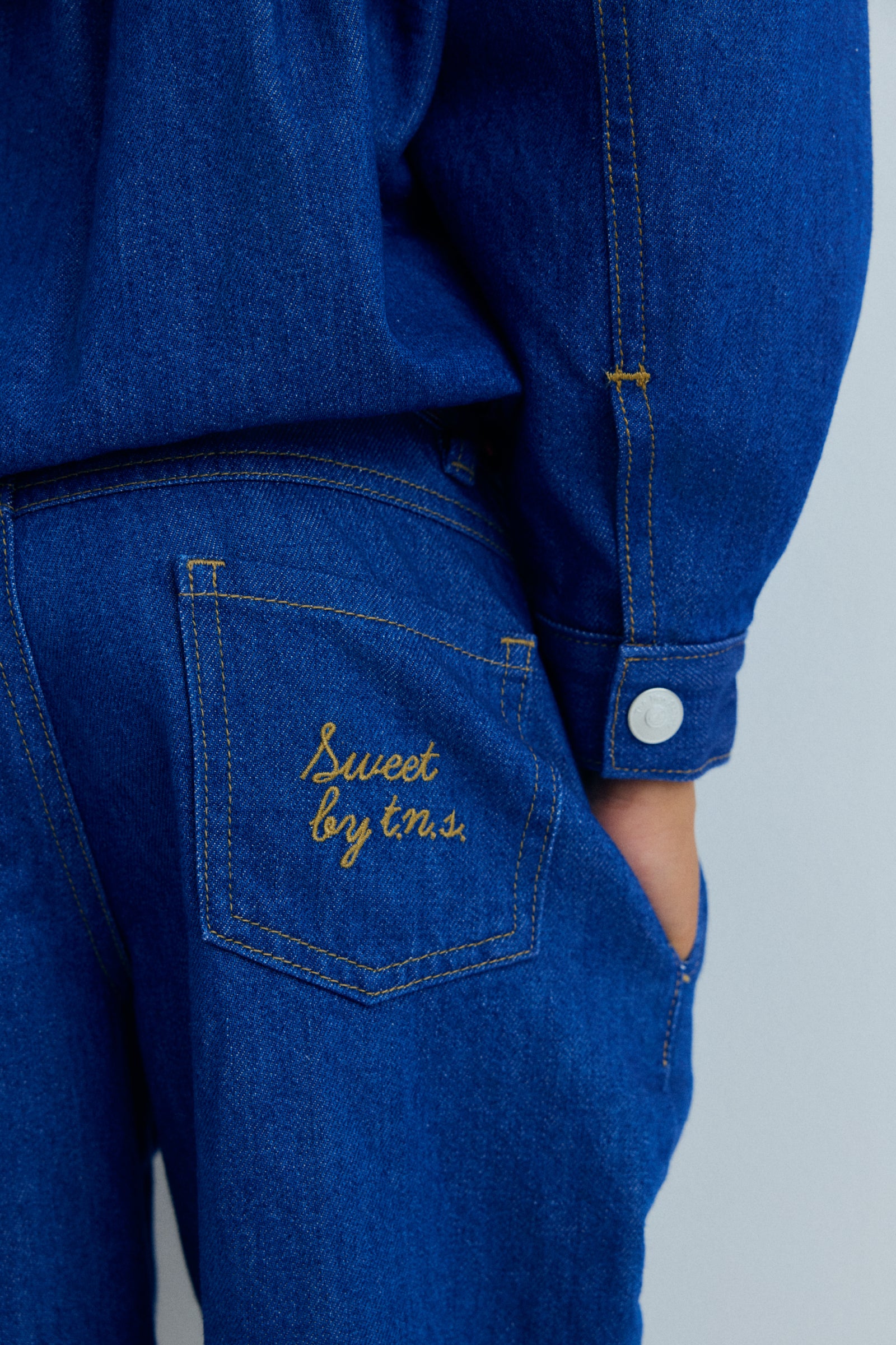 Tulip Pant Blue Denim BLUE DENIM