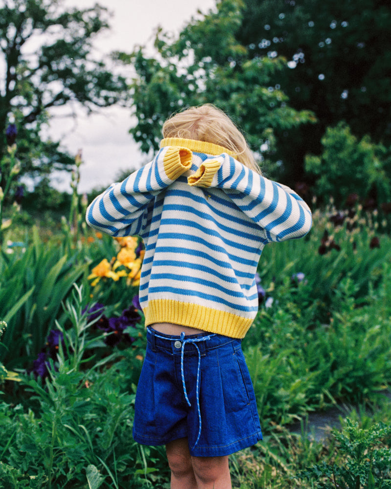 Tulip Short Blue Denim